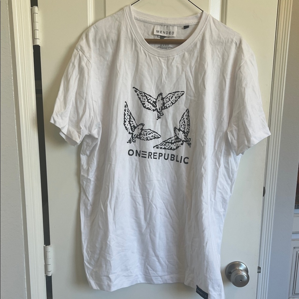 OneRepublic concert Tee with Bird Design